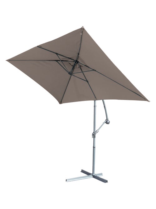 Parasol Structure Métal à Pied Déporté 3 x 2 m - Kiabi