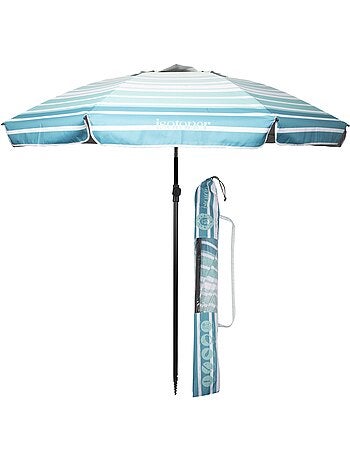 Parasol ultra résistant, structure anti-vent, léger et anti-uv upf50+ Isotoner