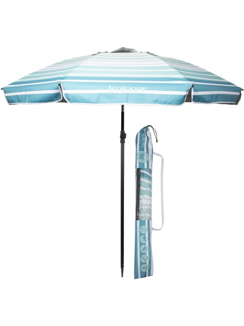 Parasol ultra résistant, structure anti-vent, léger et anti-uv upf50+ Isotoner - Kiabi