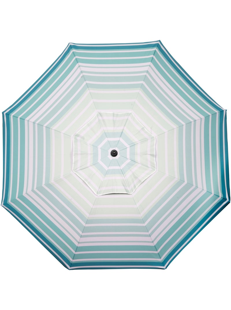 Parasol ultra résistant, structure anti-vent, léger et anti-uv upf50+ Isotoner Bleu - Kiabi