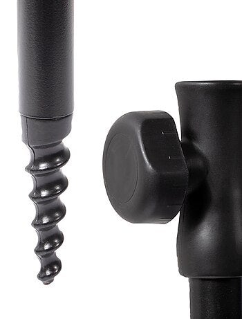 Parasol ultra résistant, structure anti-vent, léger et anti-uv upf50+ Isotoner