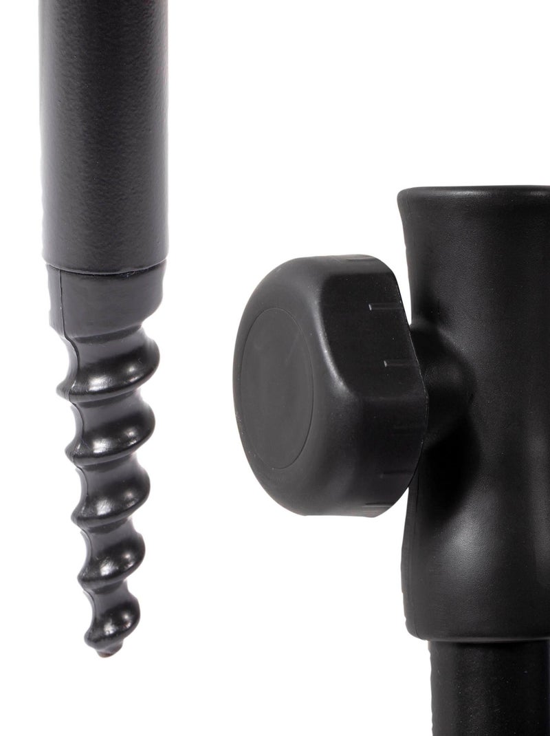 Parasol ultra résistant, structure anti vent, léger et anti uv upf50+ Isotoner Bleu marine - Kiabi