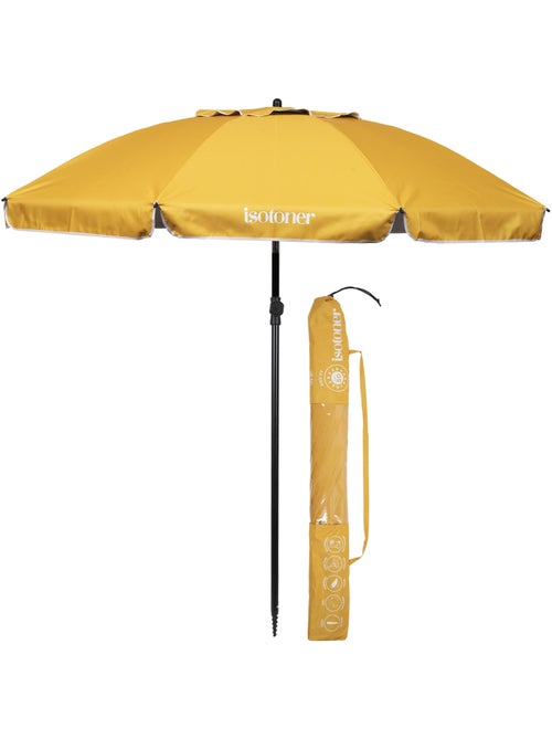 Parasol ultra résistant, structure anti-vent, léger et anti-uv upf50+ Isotoner - Kiabi Parasol ultra résistant, structure anti-vent, léger et anti-uv upf50+ Isotoner - Kiabi