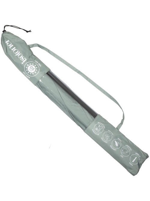 Parasol ultra résistant, structure anti-vent, léger et anti-uv upf50+ Isotoner - Kiabi
