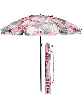 Parasol ultra résistant, structure anti-vent, léger et anti-uv upf50+ Isotoner