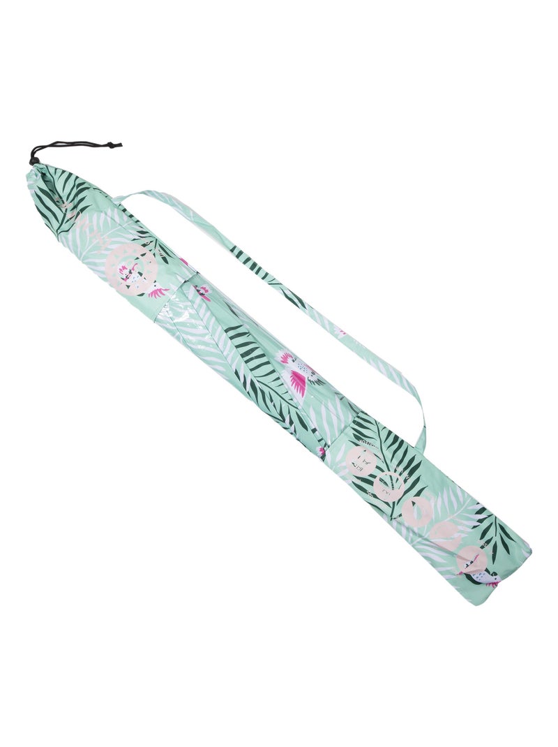 Parasol ultra résistant, structure anti-vent, léger et anti-uv upf50+ Isotoner Vert clair - Kiabi