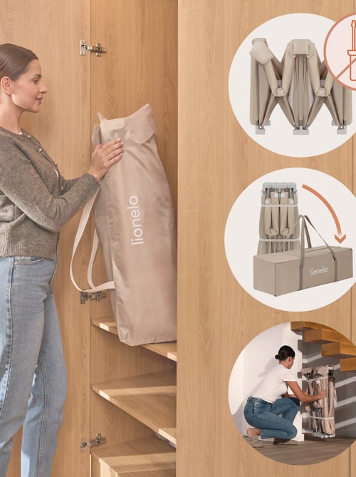 Parc bébé 180x150 cm - LIONELO Florence - Très rapide montage - Très grand espace - Sac inclus - Kiabi