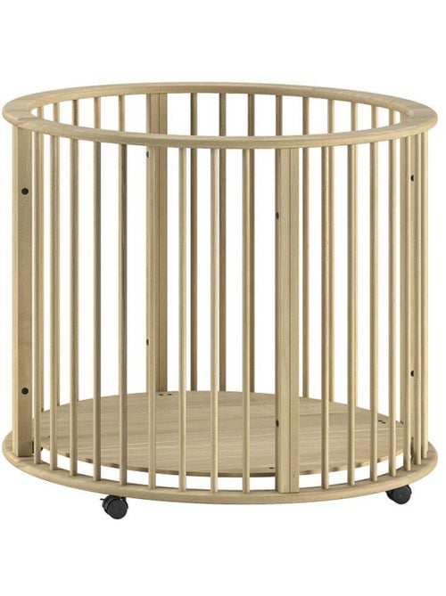 Parc bébé 90 cm bois naturel - Kiabi