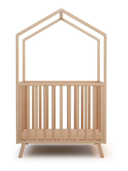 Parc bébé évolutif cabane en bois CONFORT - Kiabi