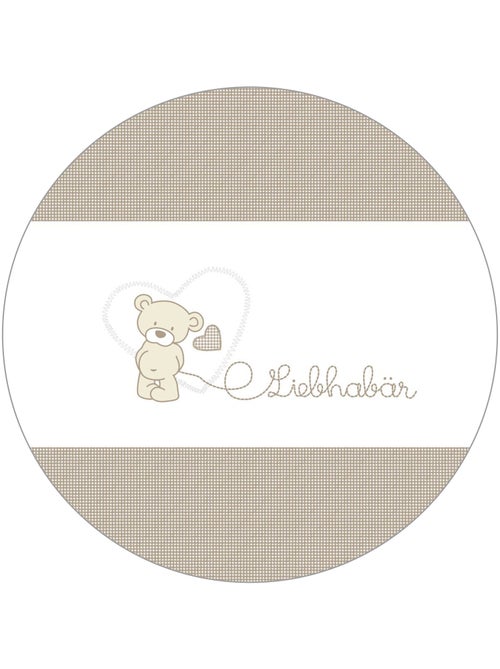 Parc bébé hexagonal en bois + tapis imprimé ourson 'Liebhabear' ROBA - Kiabi Parc bébé hexagonal en bois + tapis imprimé ourson 'Liebhabear' ROBA - Kiabi