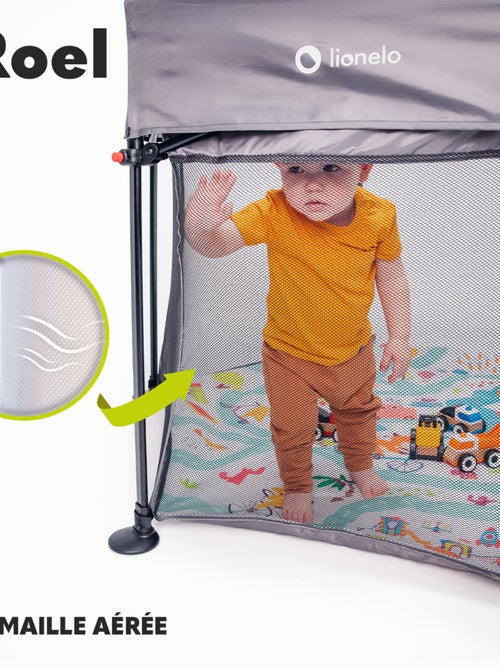 Parc bébé LIONELO Roel - Grand espace de jeu - Pliage et dépliage rapides - Taille compacte - Kiabi