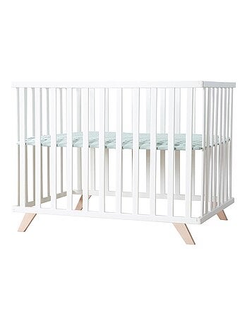 Parc bébé mobile en bois avec Tapis en coton bio 'Roba lil planet'