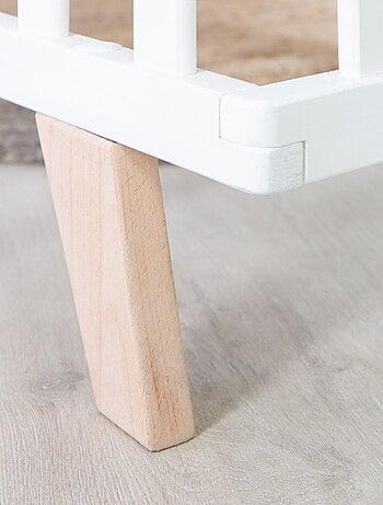 Parc bébé mobile en bois avec Tapis en coton bio 'Roba lil planet'