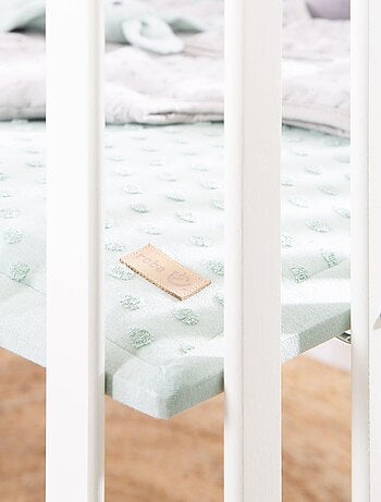 Parc bébé mobile en bois avec Tapis en coton bio 'Roba lil planet'