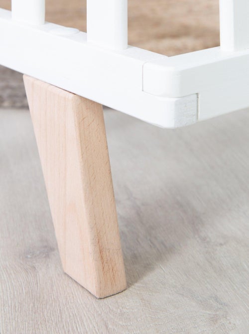 Parc bébé mobile en bois avec Tapis en coton bio 'Roba lil planet' - Kiabi