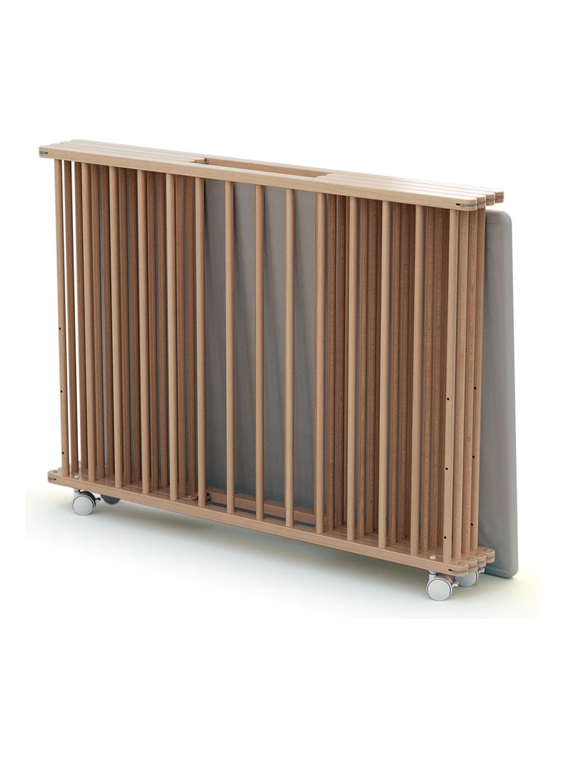 Parc bébé pliant en bois Marron clair - Kiabi
