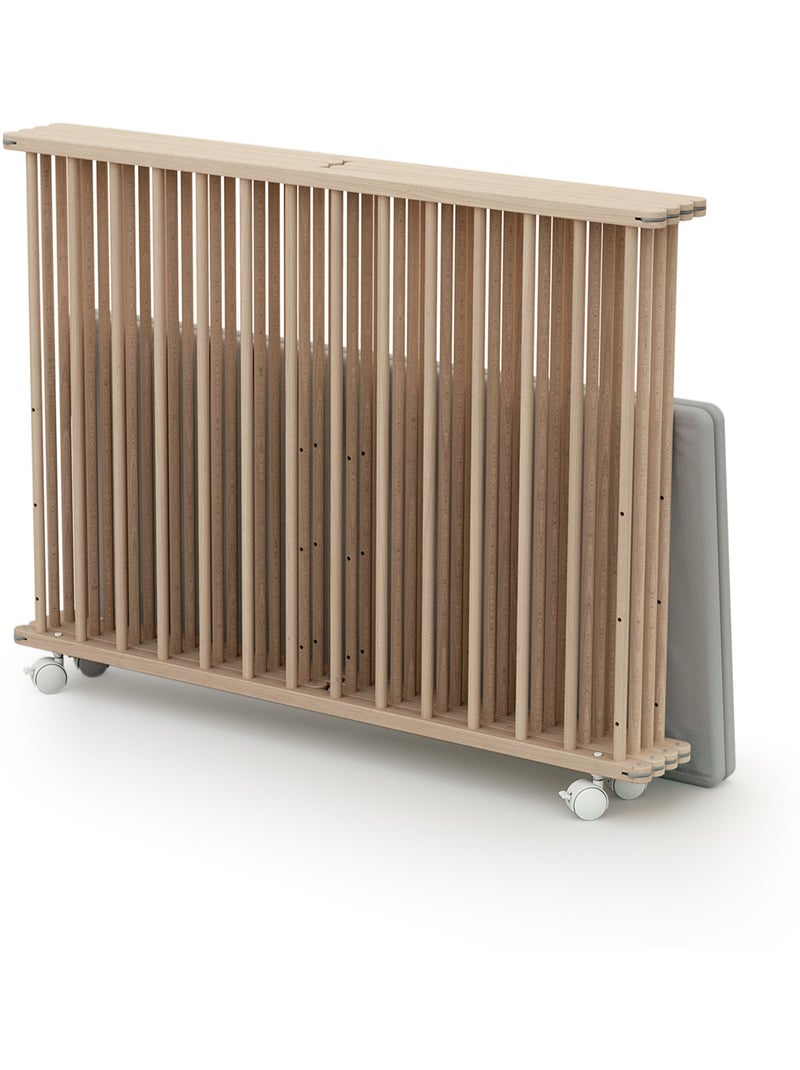 Parc bébé pliant en bois Marron noisette - Kiabi