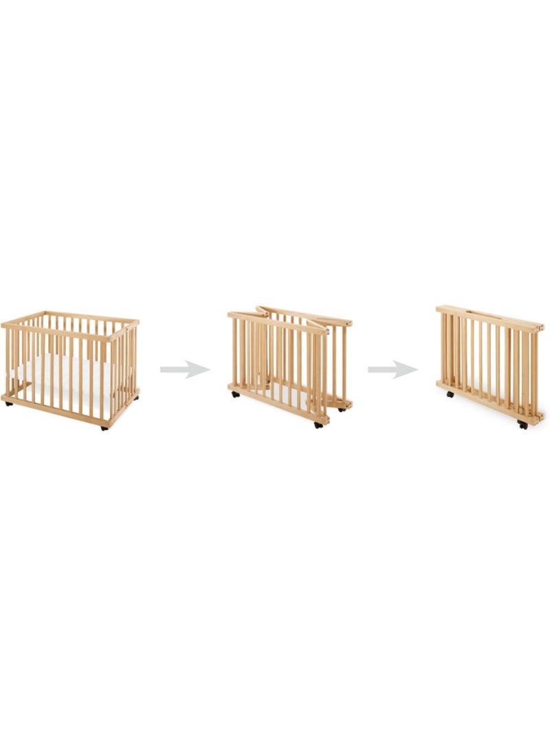 Parc bebe pliant 'Pinolino' Lexus L 100 x P 100 x H 75 Beige - Kiabi