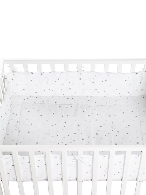 Parc bébé rectangulaire réglable + tapis imprimé étoiles 'sternenzauber' - ROBA - Kiabi