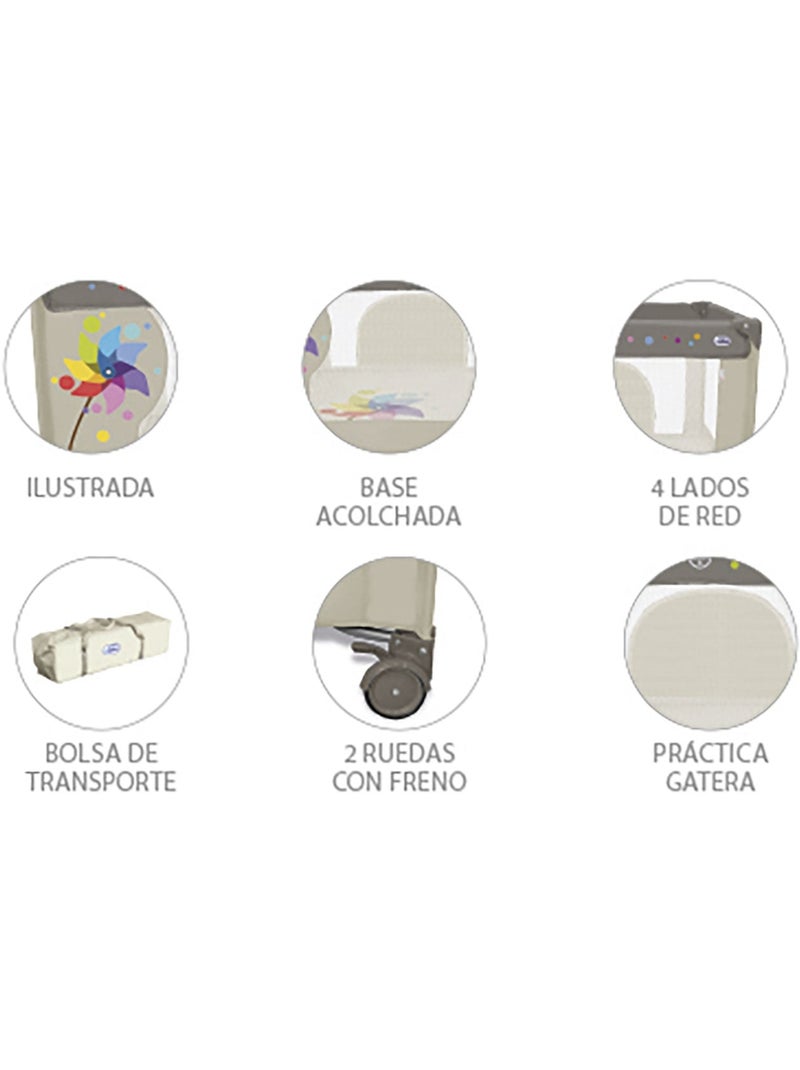 Parc carré Molinillo Asalvo Beige - Kiabi