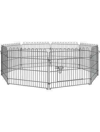Parc enclos pour chiens chiots 71lx61h cm