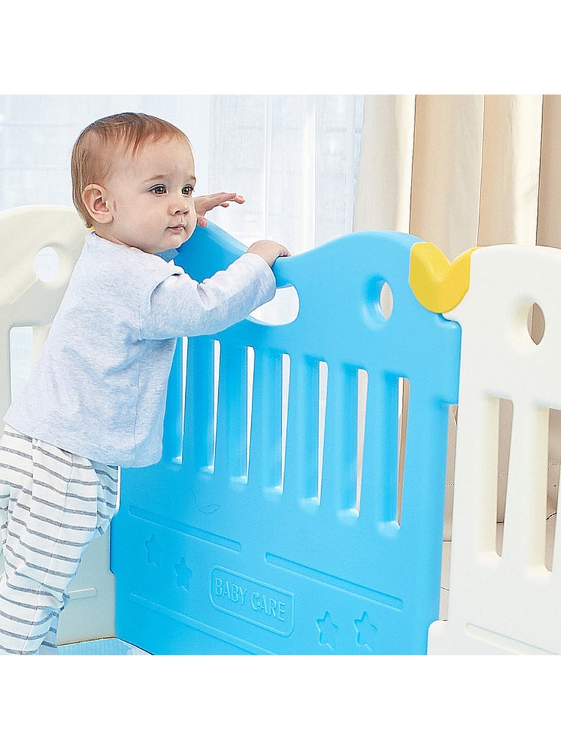 Parc enfant modulable ciel Bleu - Kiabi