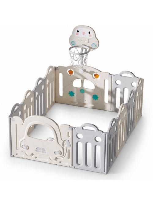 Parc Montessori - blanc bleu - Kiabi Parc Montessori - blanc bleu - Kiabi
