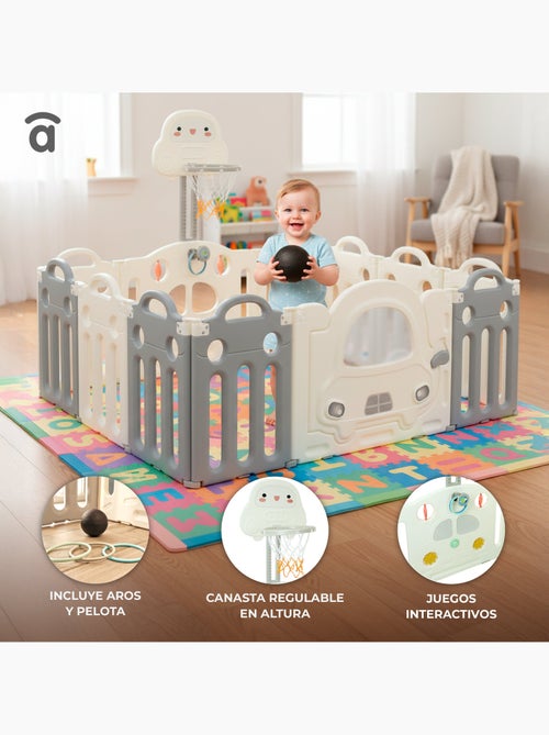 Parc Montessori - blanc bleu - Kiabi Parc Montessori - blanc bleu - Kiabi