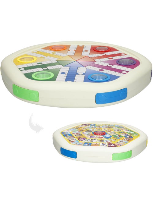 Parcheesi et jeu de l'oie 2 en 1 jeux cb automatiques - Kiabi