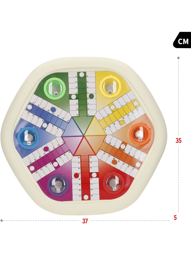 Parcheesi et jeu de l'oie 2 en 1 jeux cb automatiques N/A - Kiabi