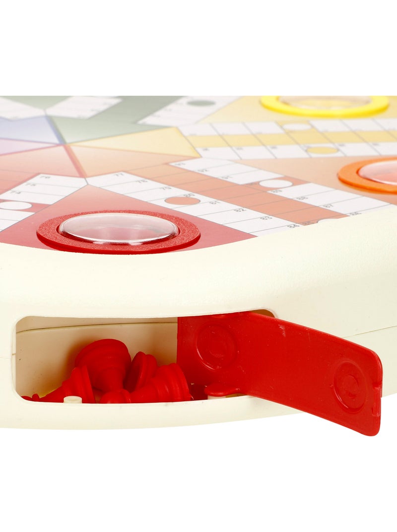 Parcheesi et jeu de l'oie 2 en 1 jeux cb automatiques N/A - Kiabi