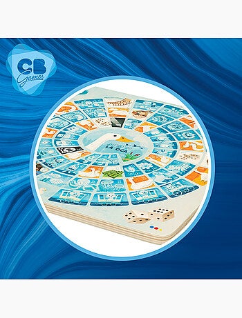 Parcheesi et jeu de l'oie en bois cb games