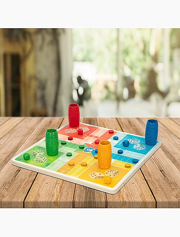 Parcheesi et jeu de l'oie en bois cb games