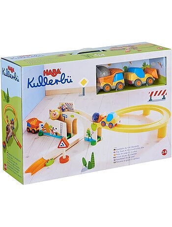 Parcours de jeu Kullerbü Sur le chantier