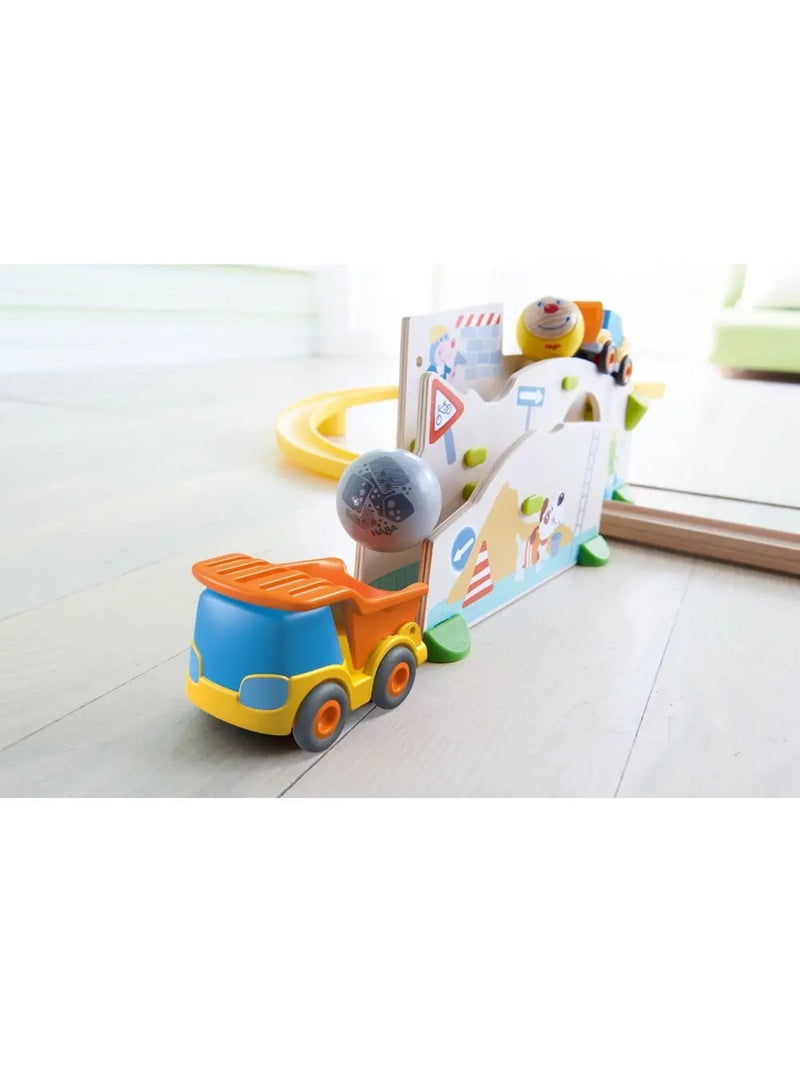 Parcours de jeu Kullerbü Sur le chantier Multicolore - Kiabi
