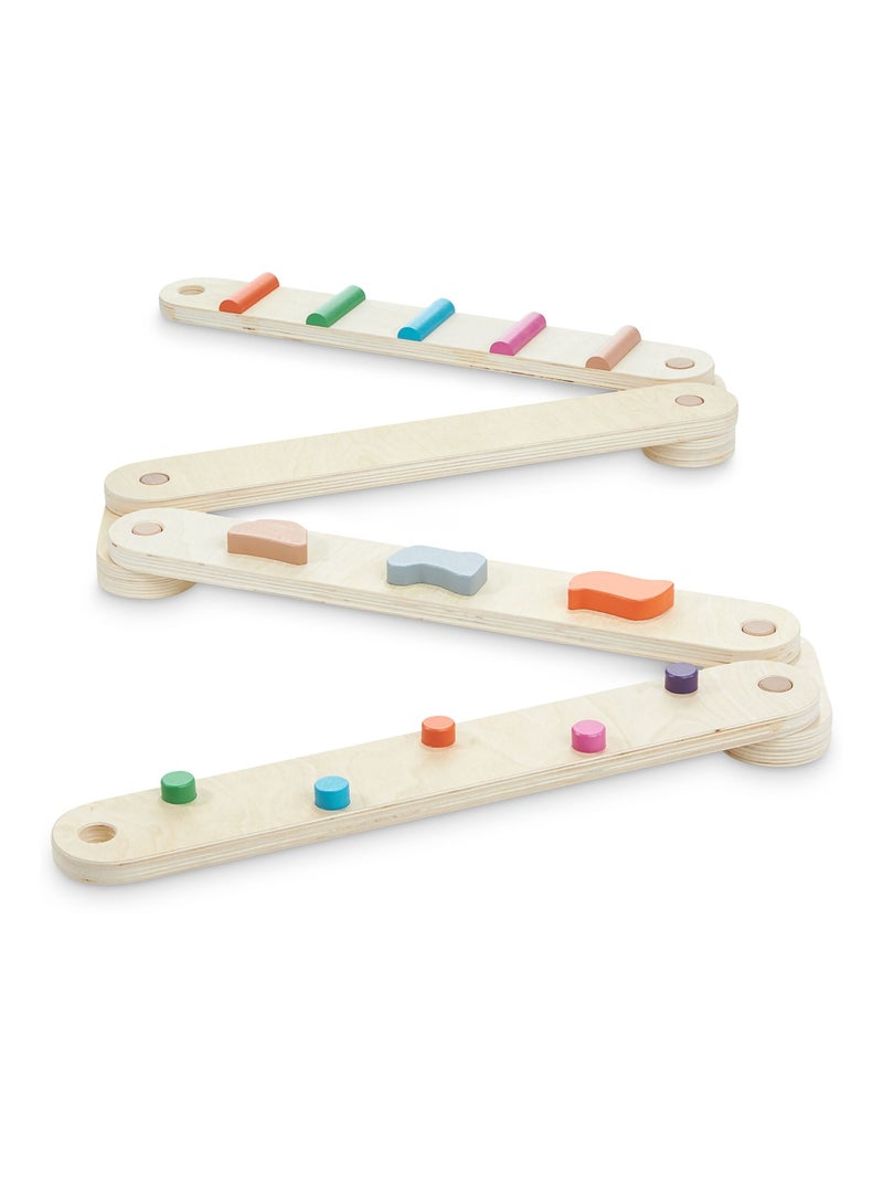 Parcours d'équilibre Montessori bois 14 éléments Mamabrum N/A - Kiabi