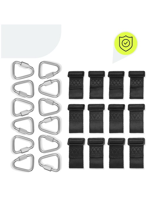 Parcours D'escalade Enfant Course d'obstacles - 9 Obstacles, Barres de Trapèze, Anneaux Gymnastique - Kiabi