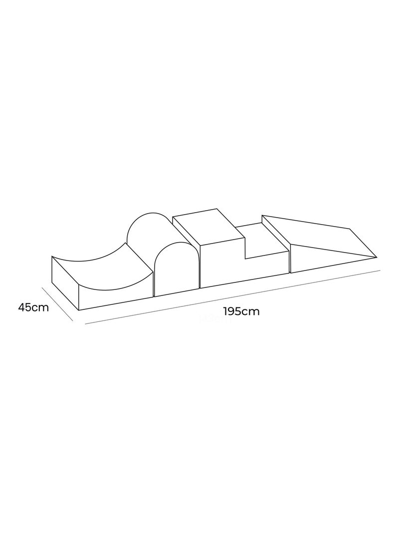 Parcours Motricité Bébé - Parcours de Motricité pour Enfant Ecru - Kiabi