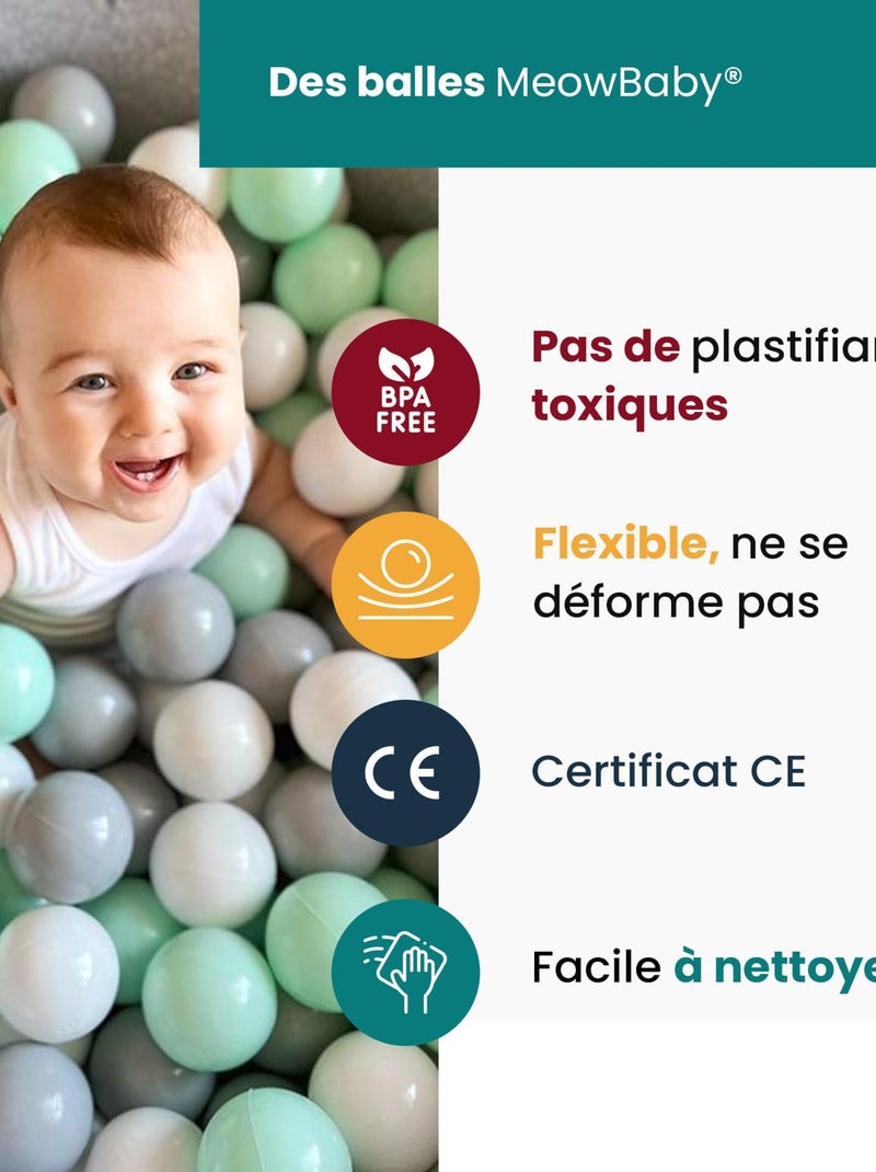 Parcours Motricité Bébé avec Piscine à Balles pour Enfant Rose - Kiabi