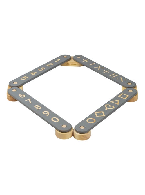 Parcours sensoriel, bois, 4 éléments - Kiabi