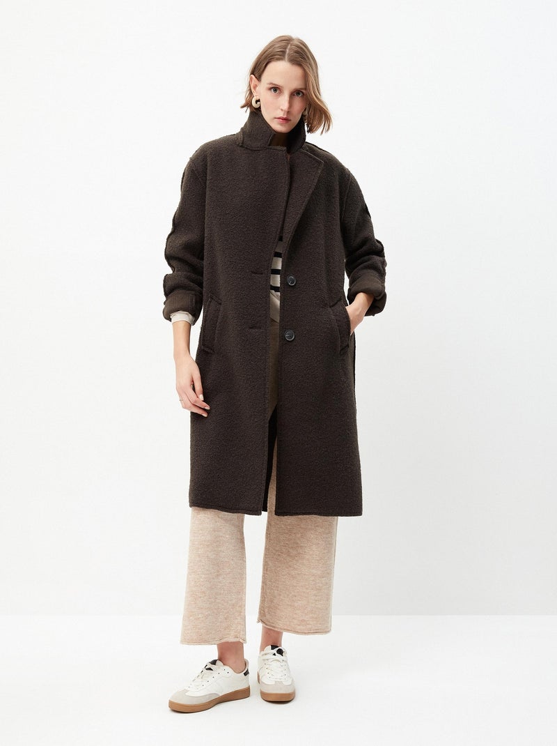 Pardessus MO Fashion Gris - Kiabi