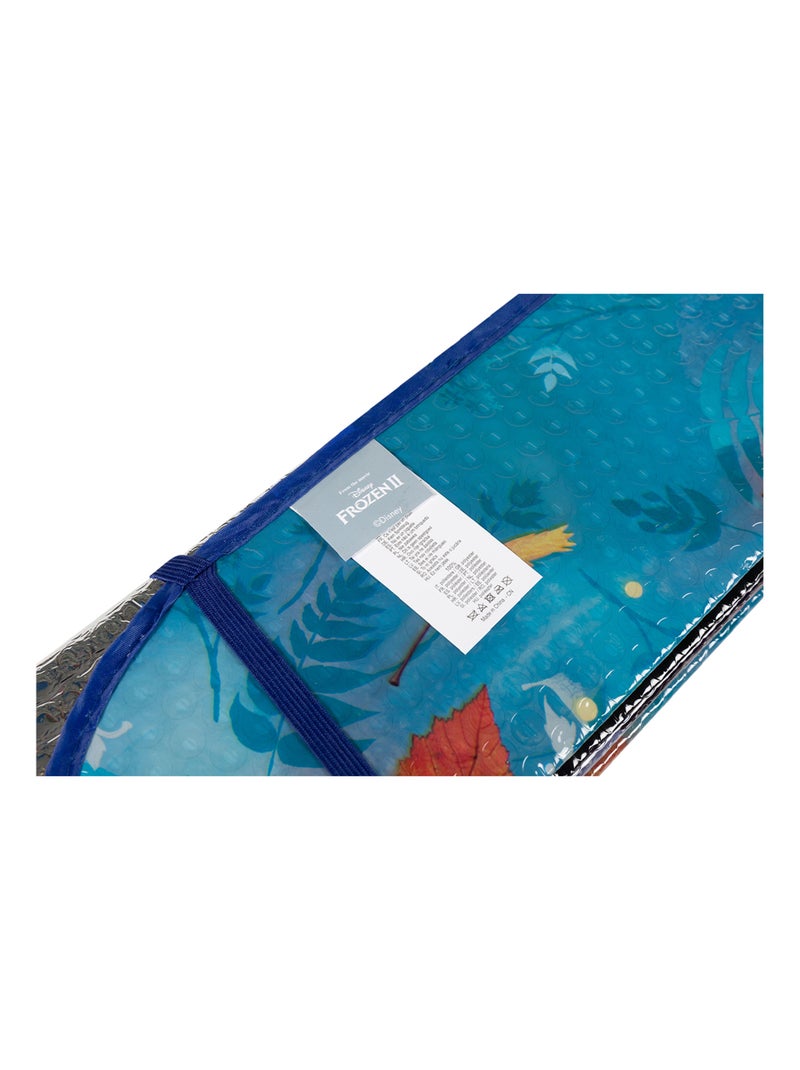 Pare-soleil -Disney Frozen- La Reine des Neiges 130x70cm Bleu - Kiabi