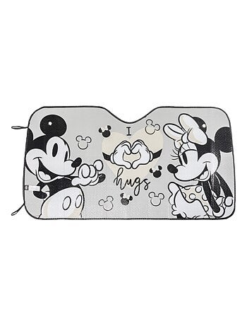 Pare-soleil avant pour voiture -Disney Mickey Mouse- avec des graphismes Mickey et Minnie 130x70cm