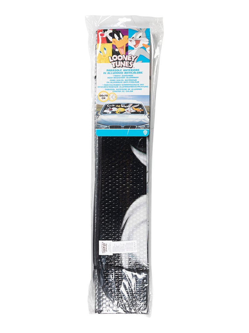 Pare-soleil avant pour voiture enfant fille Looney Tunes 130x70 cm Noir - Kiabi
