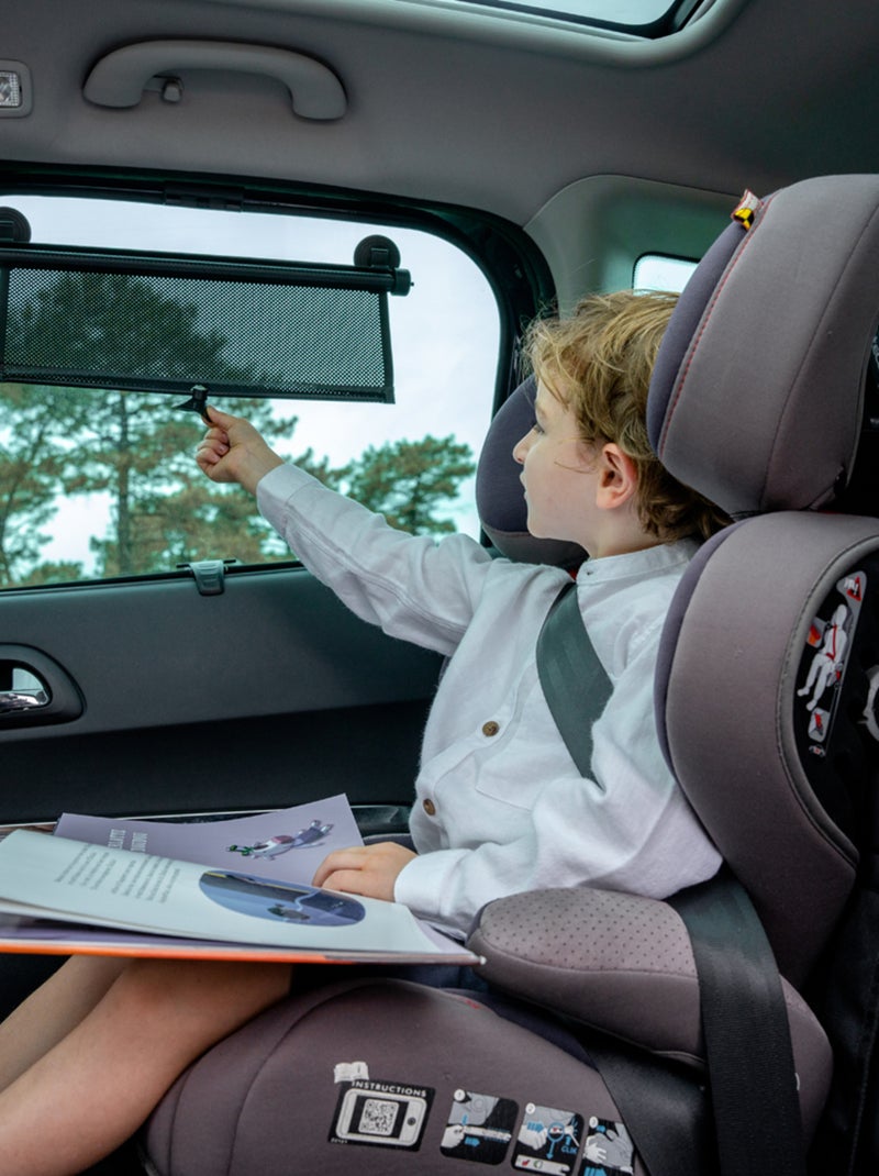 Pare-soleil déroulant Ezi Sun Roller Noir - Kiabi