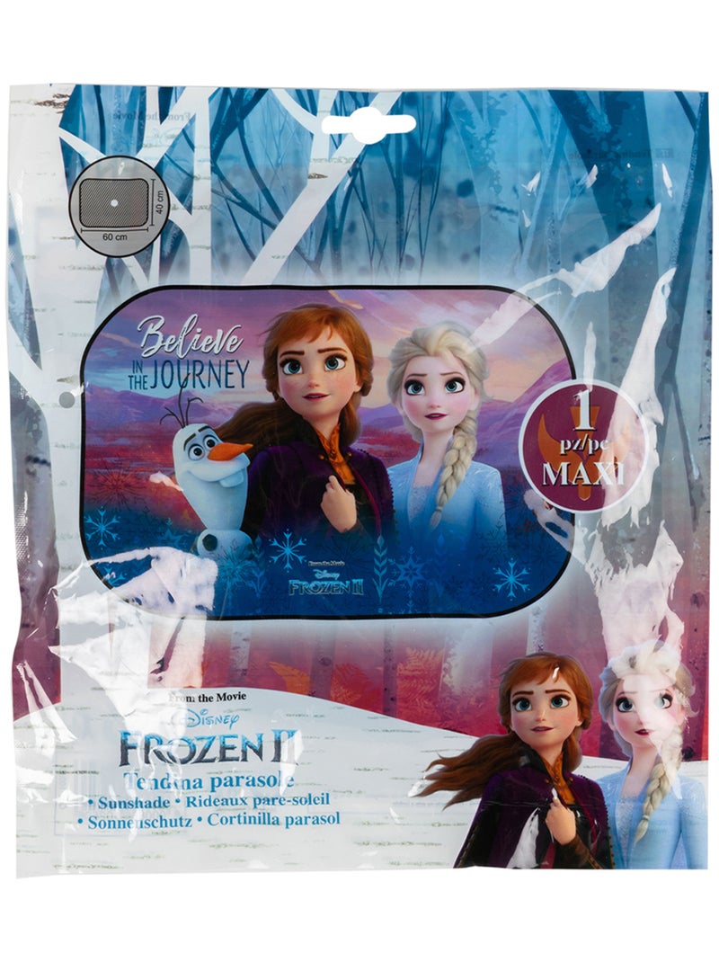 Pare-soleil latéral simple Frozen Anna et Elsa pour voiture Bleu Bleu ciel - Kiabi