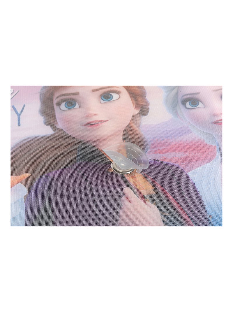 Pare-soleil latéral simple Frozen Anna et Elsa pour voiture Bleu Bleu ciel - Kiabi