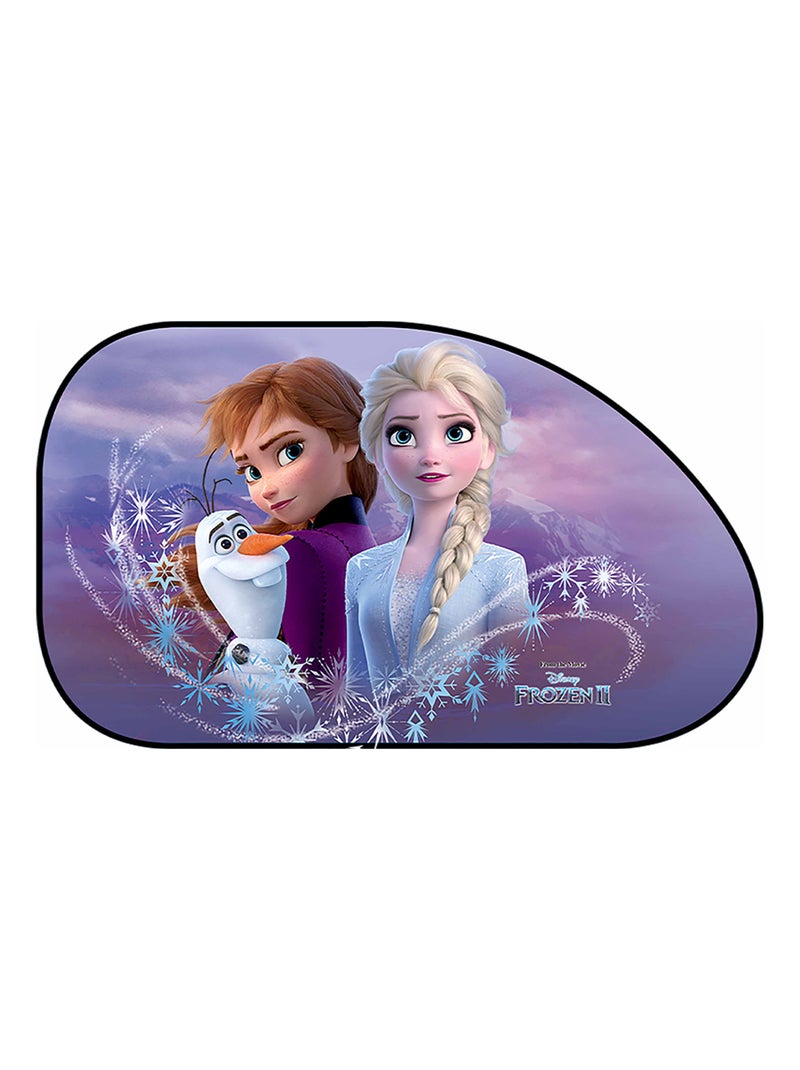 Pare-soleil latéraux pour voitures, trapèze Disney La reine des neiges Bleu Bleu ciel - Kiabi