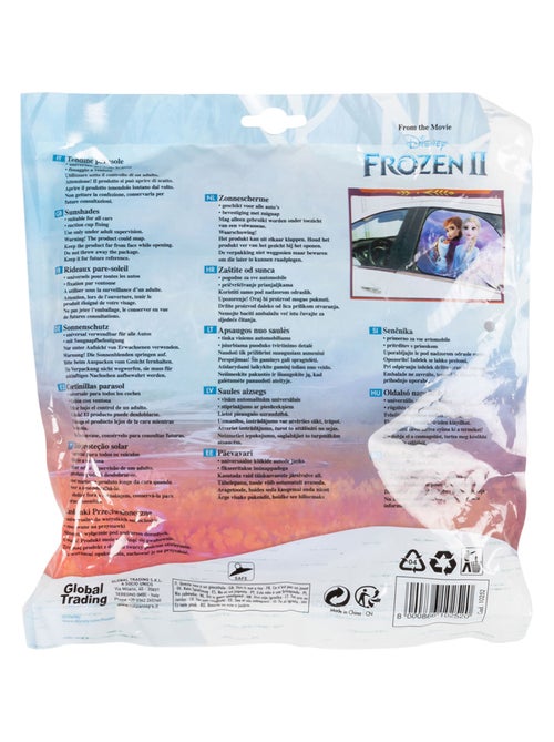 Pare-soleil latéraux pour voitures, trapèze Disney La reine des neiges - Kiabi