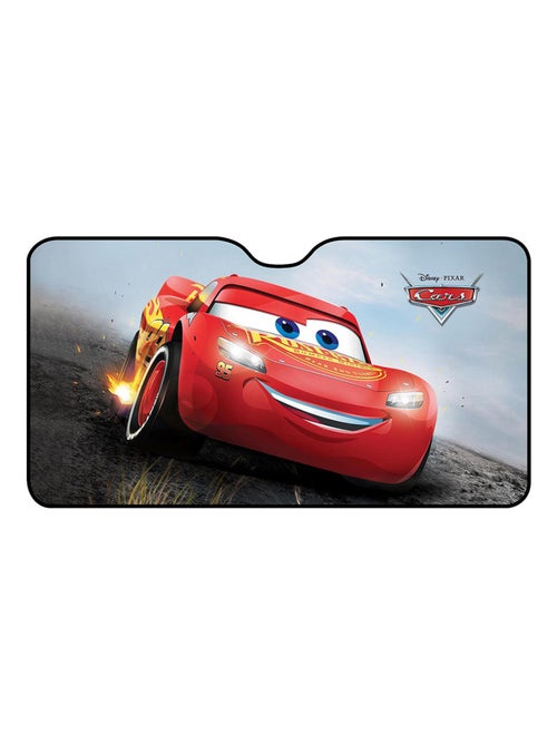 Pare-soleil pour pare-brise avant- Disney Cars-  Cars Lightning McQueen 130 x 70 cm - Kiabi